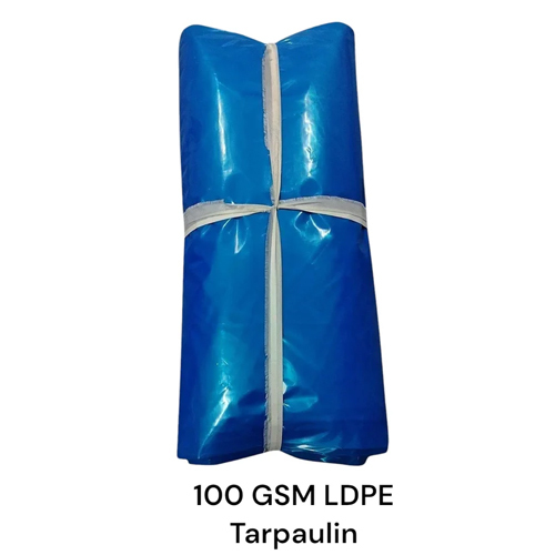 100 Gsm Ldpe Tarpaulin - Color: Blue