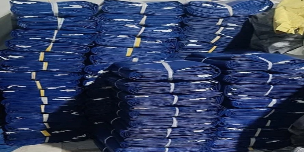 Pvc Coated Fabrics - Color: Blue