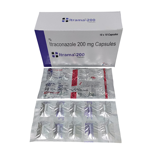 200mg इट्राकोनाज़ोल कैप्सूल