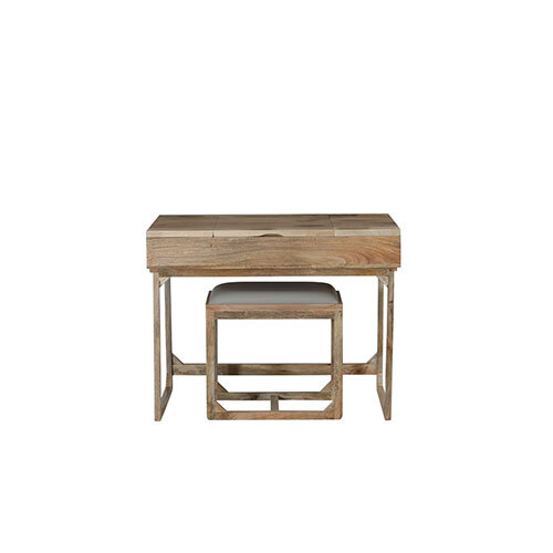 MANGO DRESSER WITH STOOL