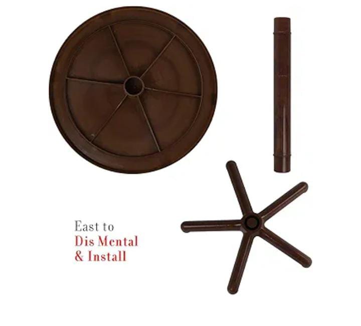 Supreme Penta Table - Color: Brown