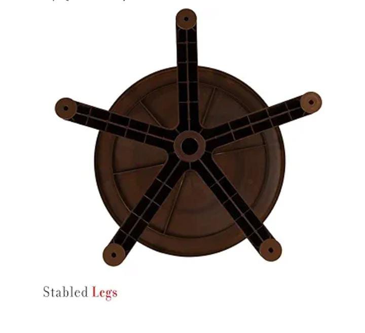 Supreme Penta Table - Color: Brown
