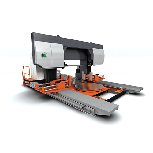 Gantry Type Horizontal Bandsaw Machine With Rotating Head