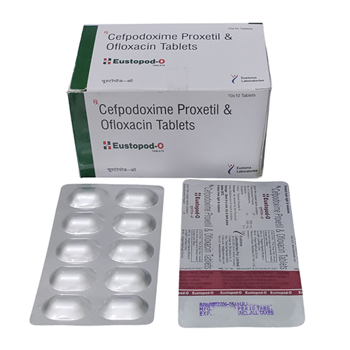 सेफ्पोडॉक्साइम प्रोसेटिल और ओफ्लॉक्सासिन टैबलेट्स