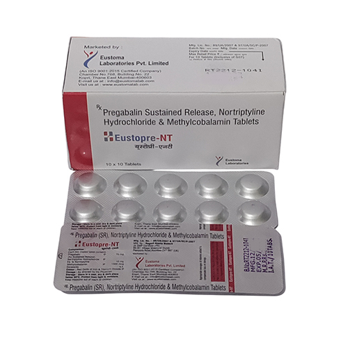 Pregabalin Sustained Release Nortriptyline Hydrochloride And Methylcobalamin Tablets