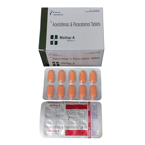 Aceclofenac And Paracetamol Tablets