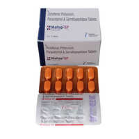 Diclofenac Potassium Paracetamol And Serratiopeptidase Tablets