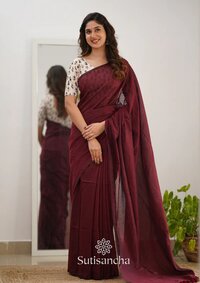 Designer cotton saree For women