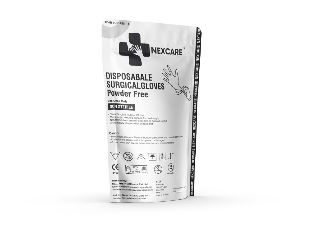 Powder Free Non Sterile Surgical Gloves - Application: Medical Purpose
