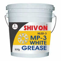 Mp3 White Grease - High-performance Lubricant For Heavy Vehicles | 10 Kg Bucket, White Color, Reduces Wear, Corrosion Resistance