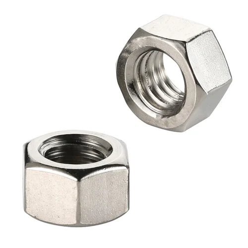 Stainless Steel Hex Nut - Color: Sliver