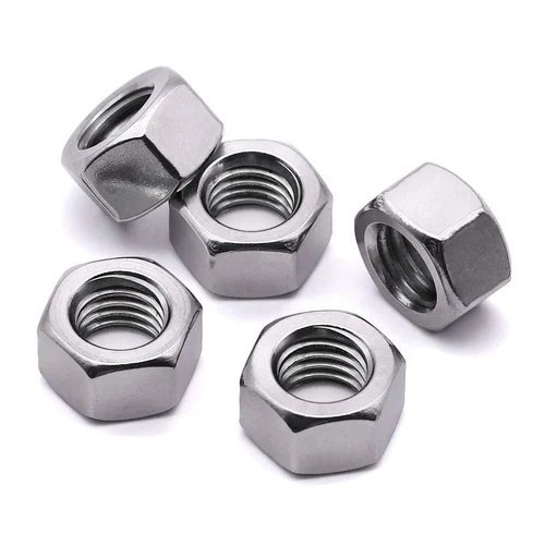 Stainless Steel Hex Nut - Color: Sliver