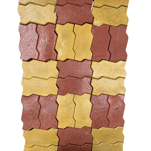 Concrete Zig Zag Interlocking Paver Block - Color: Various Available