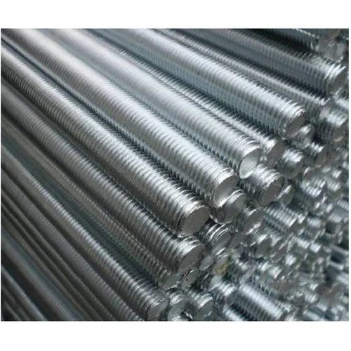 Threaded Steel Stud - 3 Mm Size, Polished Finish, Corrosion Resistant, Industrial Application