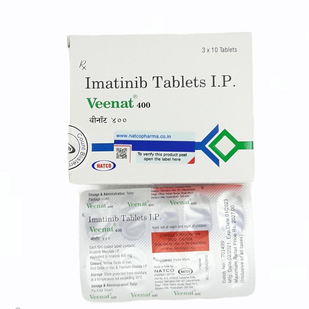 Veenat  Imatinib  Tablets 400mg 