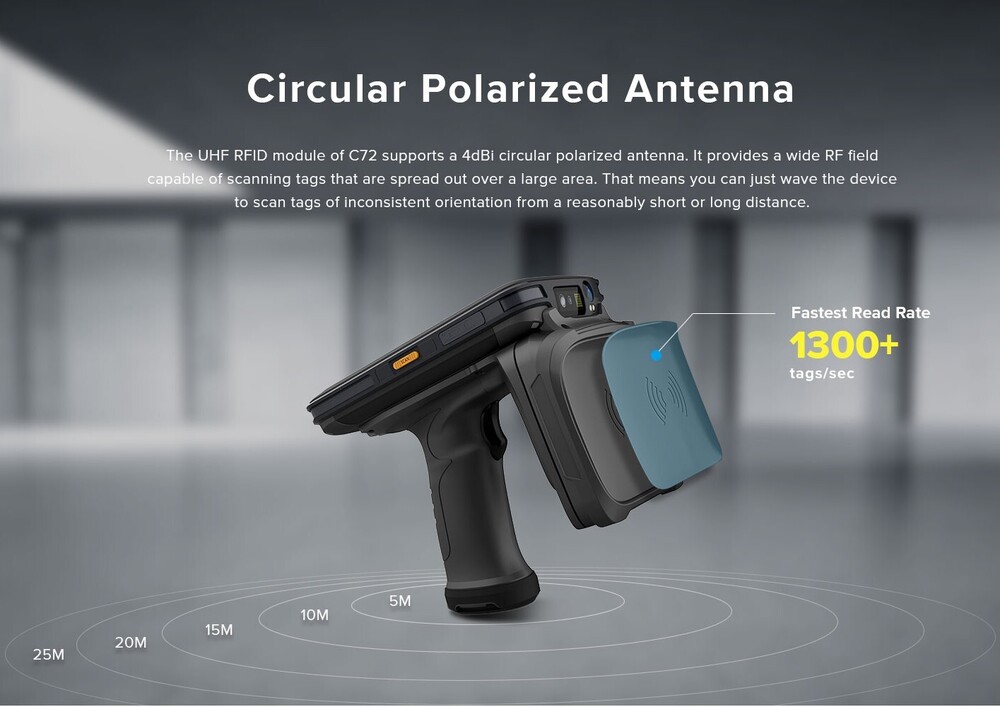 Chainway Handheld Reader C72