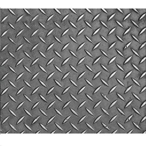 Industrial Ms Chequered Plate - Color: Sliver