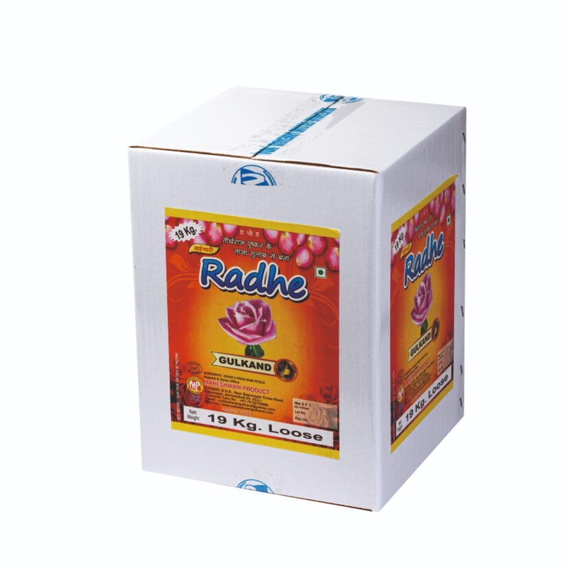 Radhe Gulkand 19kg Loose Tin