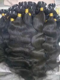 Black Indian Remy Human Hair, for Parlour, Packaging Size: 10 Inch to 30 Inch