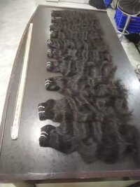 Black Indian Remy Human Hair, for Parlour, Packaging Size: 10 Inch to 30 Inch