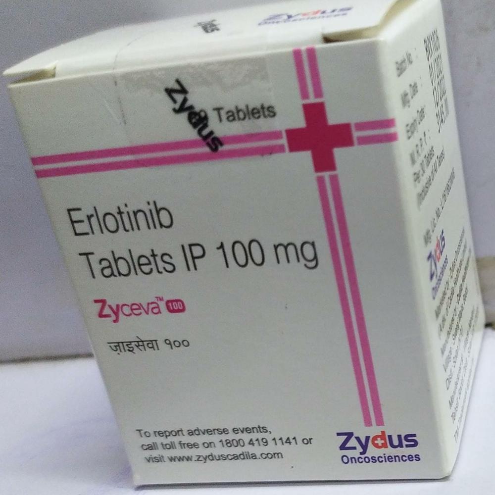 Zyceva Erlotinib Tablet 100 Mg - Origin: India