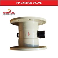Gokul Pneumatic Actuator PP Ball Valve