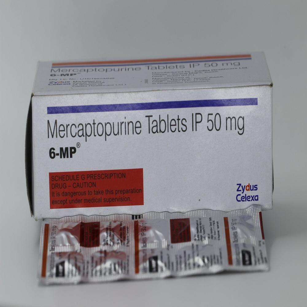 6-mp Mercaptopurine Tablet 50 Mg - Origin: India