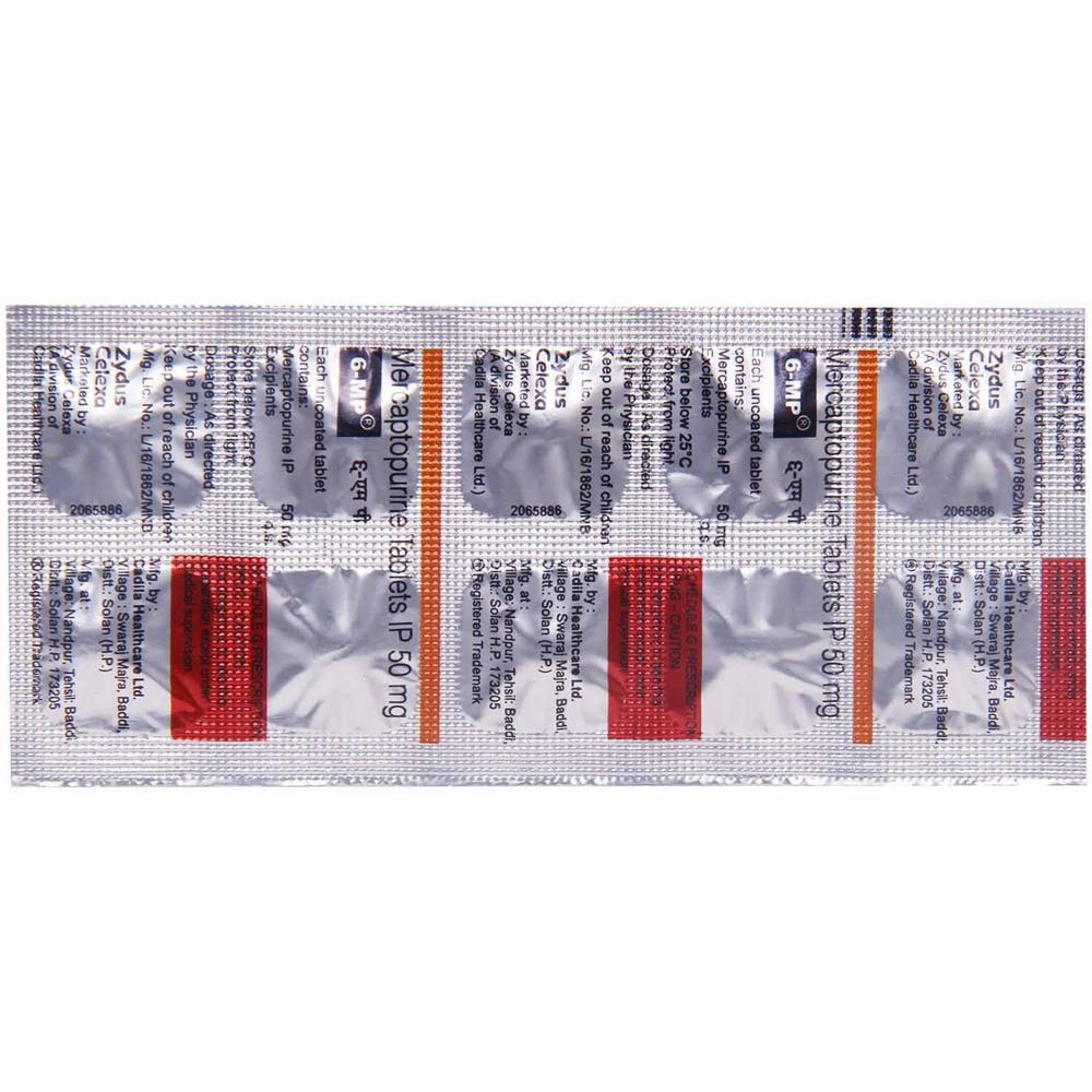 6-MP Mercaptopurine Tablet 50 mg 