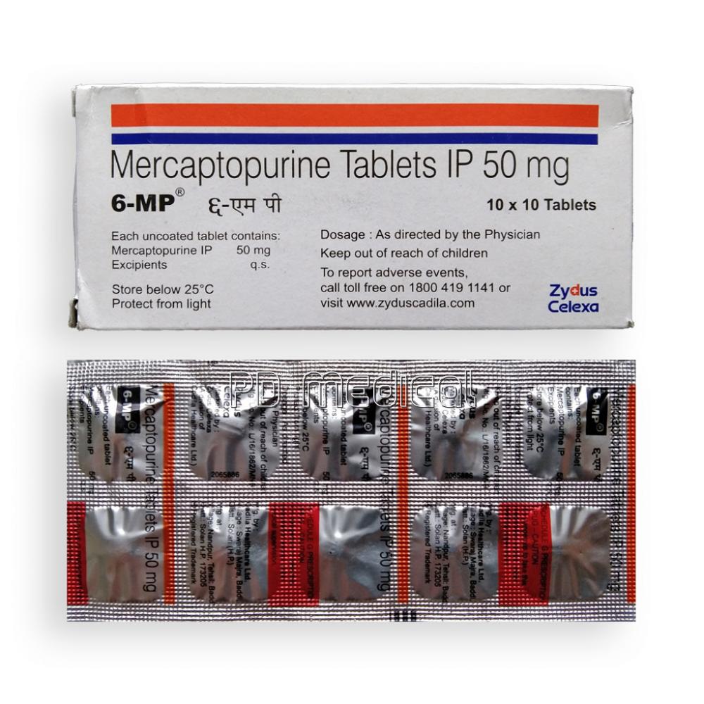 6-MP Mercaptopurine Tablet 50 mg 