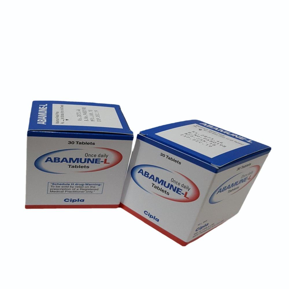 Abamune L Abacavir & Lamivudine Tablets 