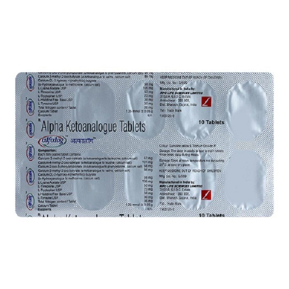Alfalog  Alpha Ketoanalogue Tablet 