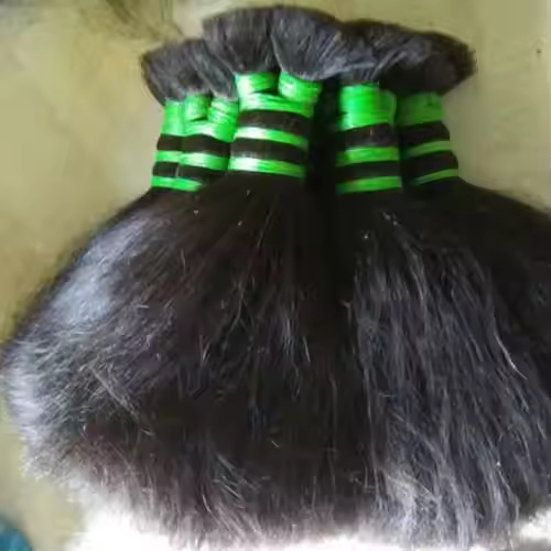 South Indian Remy Temple Hair ( 8 Inch ) Double Drown Hair