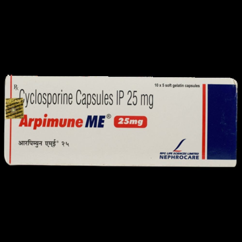 Arpimune Me Ciclosporin Capsule 25 mg 