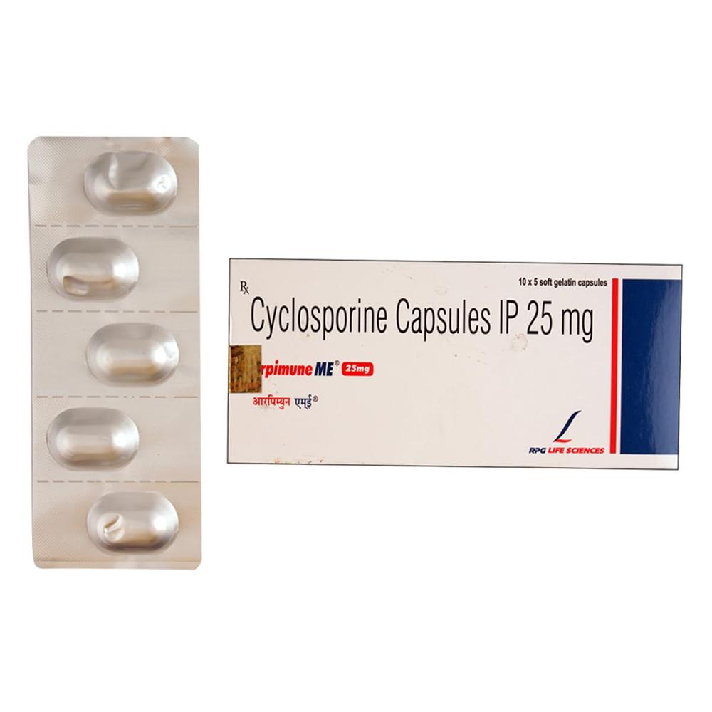 Arpimune Me Ciclosporin Capsule 25 mg 