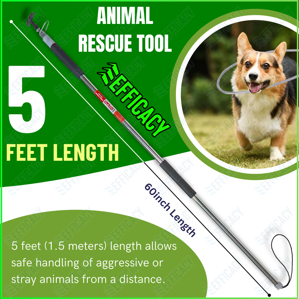 Animal Catcher Pole - Finish: Not Coated