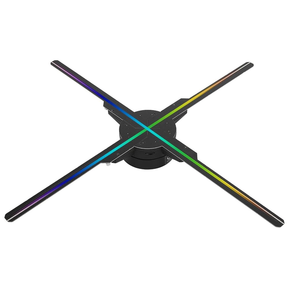 50cm 4-Blade 3D Holographic Display Fan