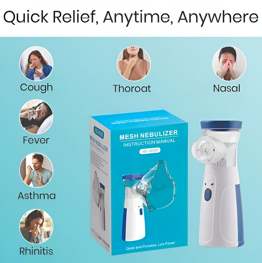  Portable Mesh Nebulizer 
