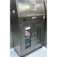 Commercial Garment Storage Cabinets - Color: Silver