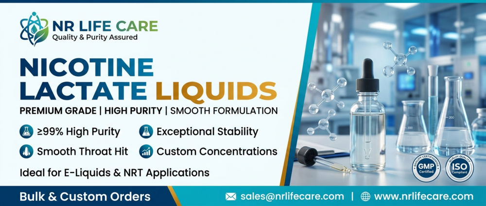 Nicotine Lactate Liquids