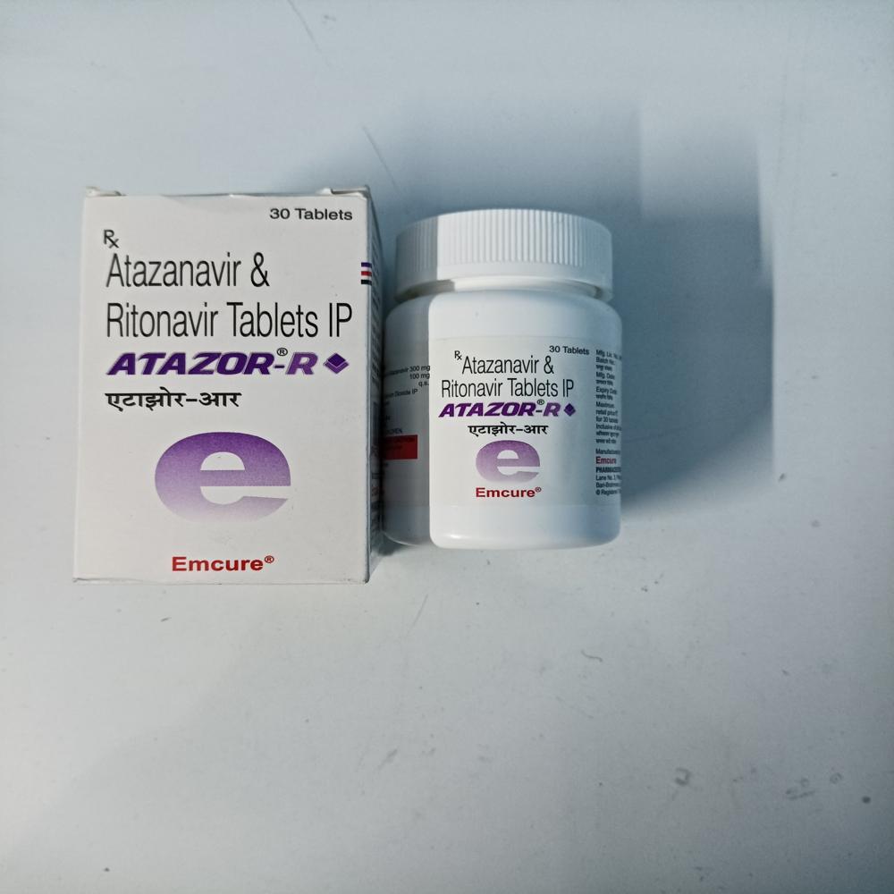 Atazor-R Atazanavir 300mg + Ritonavir 100mg Tablet