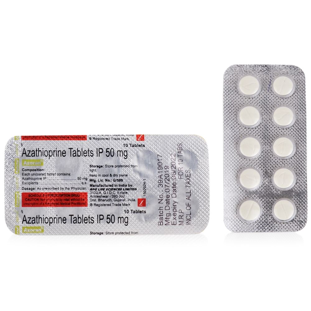Azoran Azathioprine Tablet IP 50 mg 
