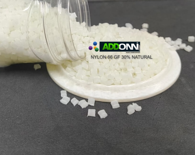 Nylon 66 Glass Filled - Color: White