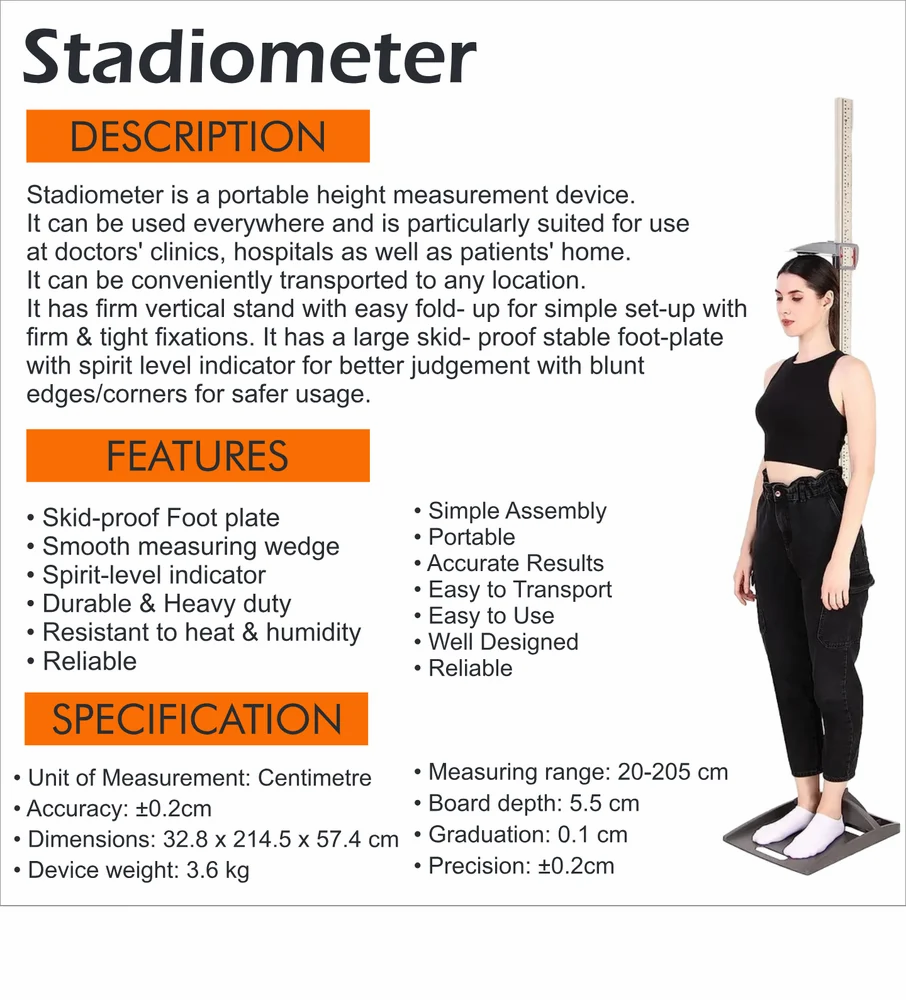 Supplier Of Height Measuring Scale Stadiometer 