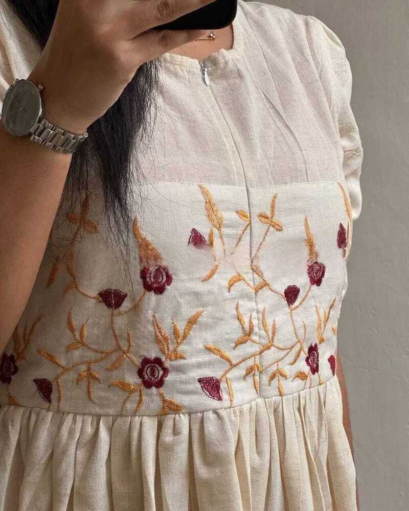 Trendy Kurtis - Color: White