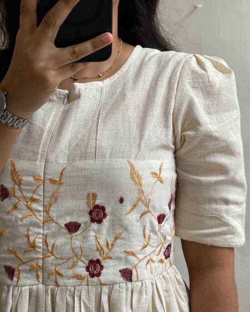 Trendy Kurtis - Color: White