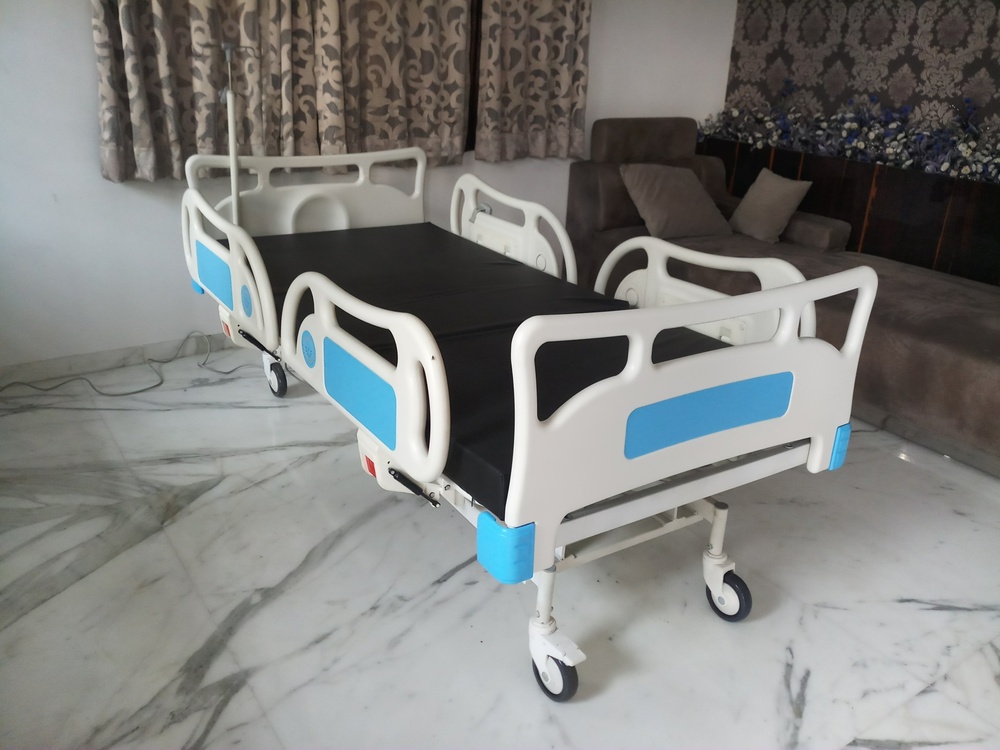 Icu Electric Hospital Bed - Color: White