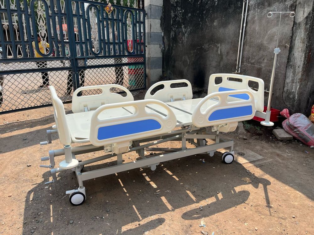 Icu Electric Hospital Bed - Color: White