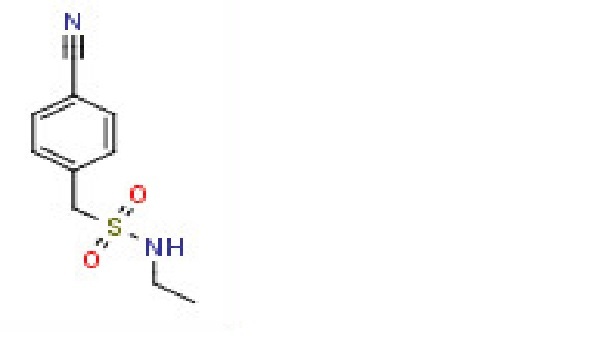 1-(4-Cyanophenyl)-N- ethylmethanesulfonamide