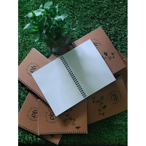 Eco Friendly Brown Wiro Office Notebook