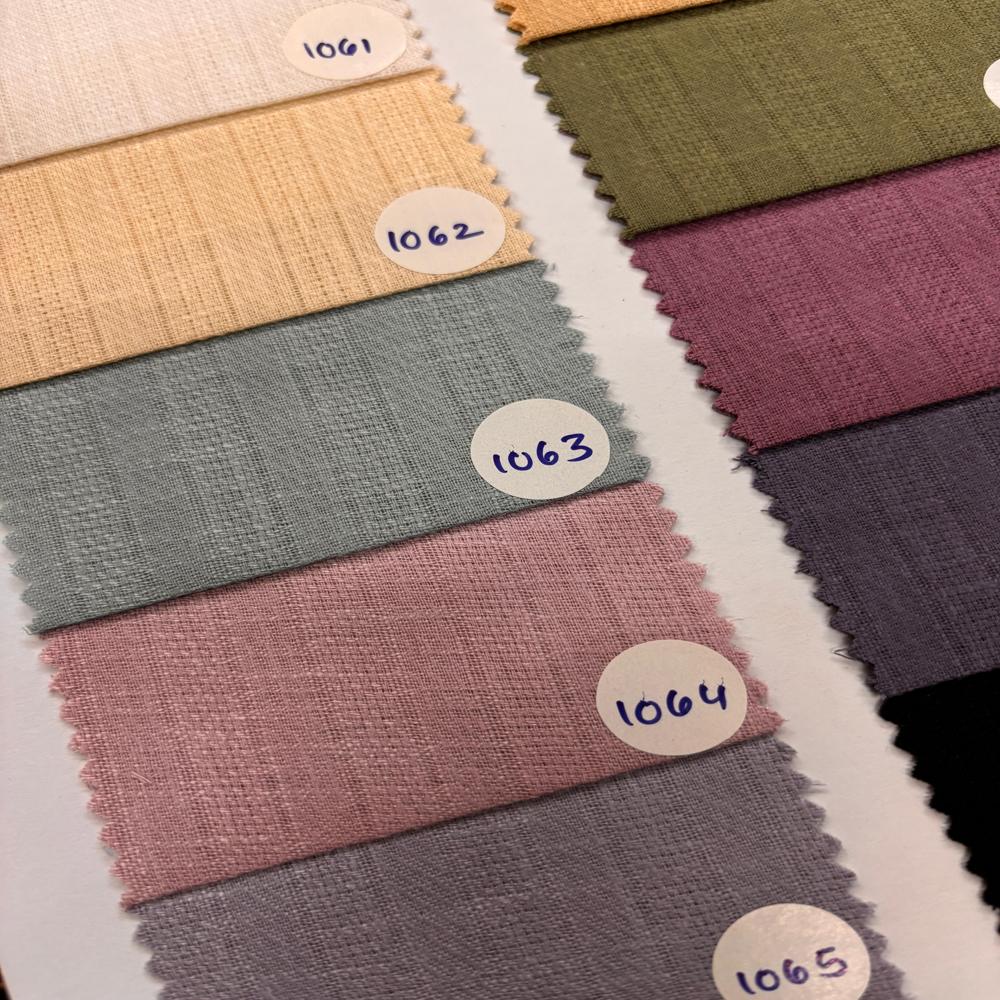 Vintage Linen Cotton Fabric Width 58